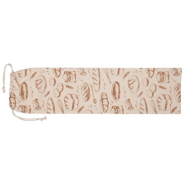 Fresh Baked Baguette Bread Bag