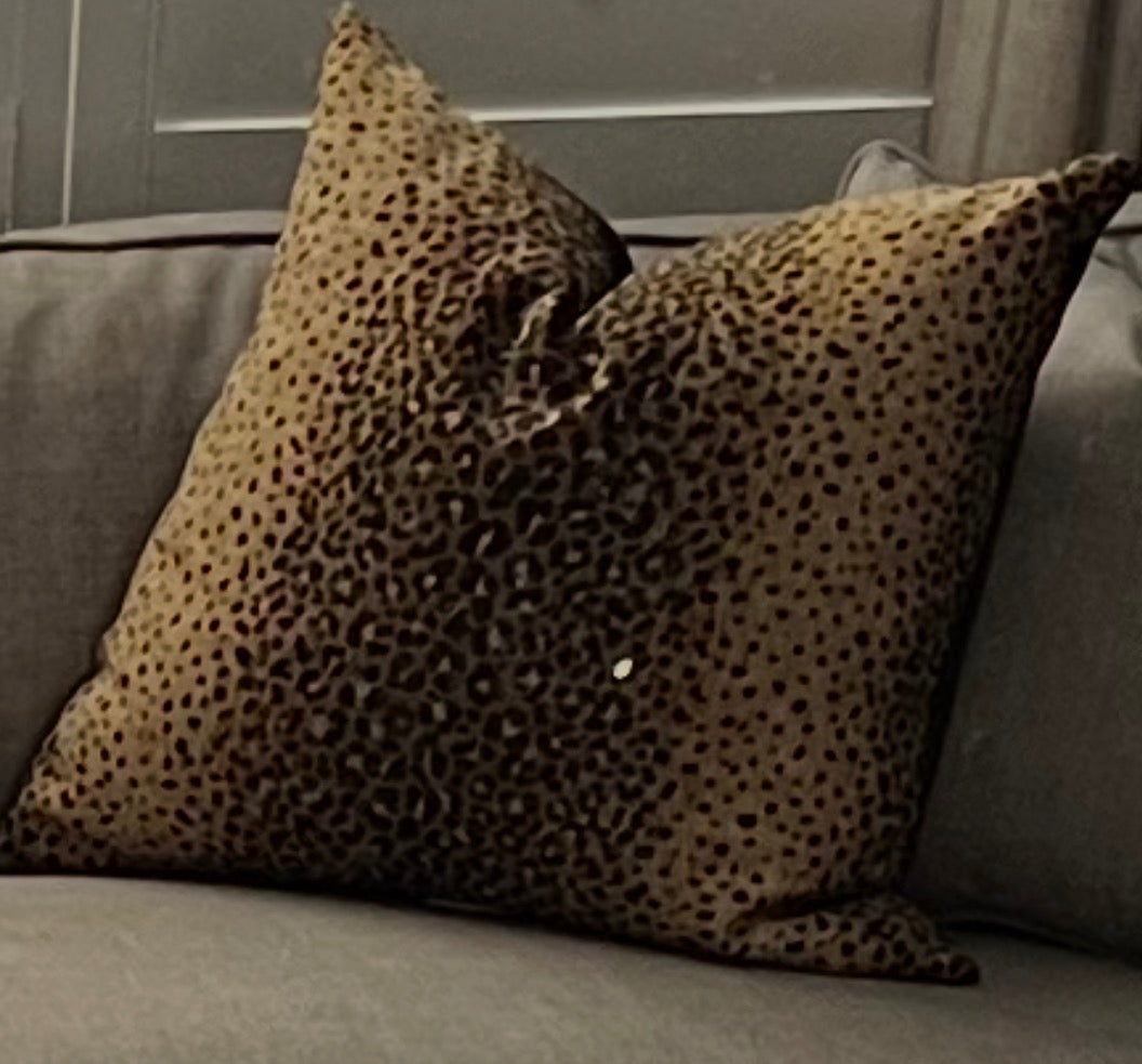 Cheetah Pillow