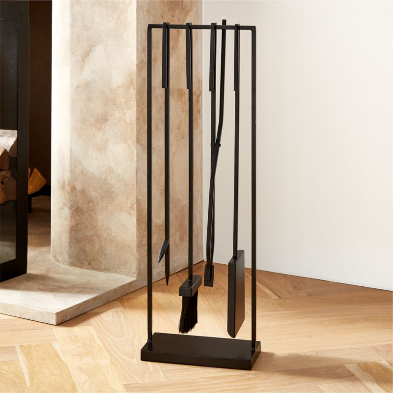 Modern Fireplace Tool Set