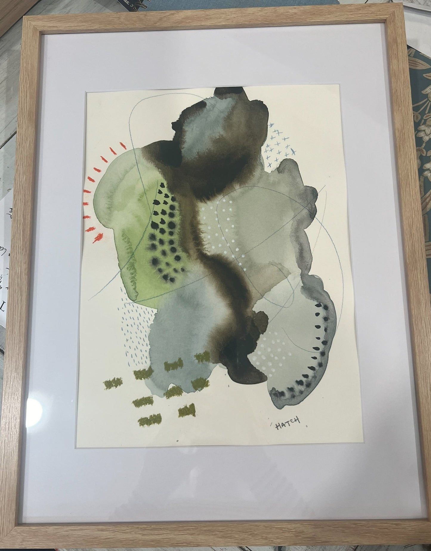 Hatch Framed Art - A