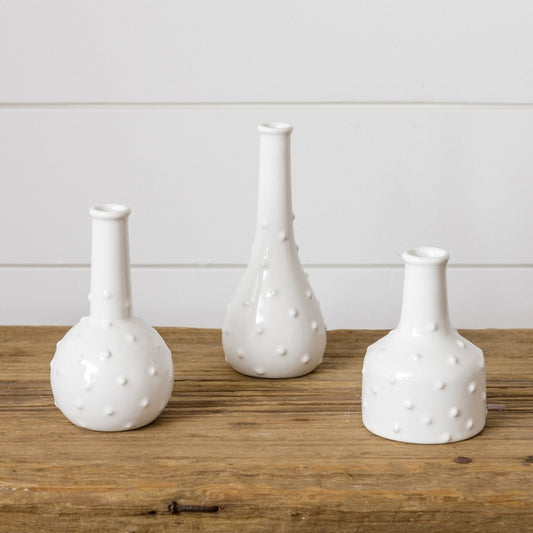 Dottie Bud Vases (PK/3 Ast)