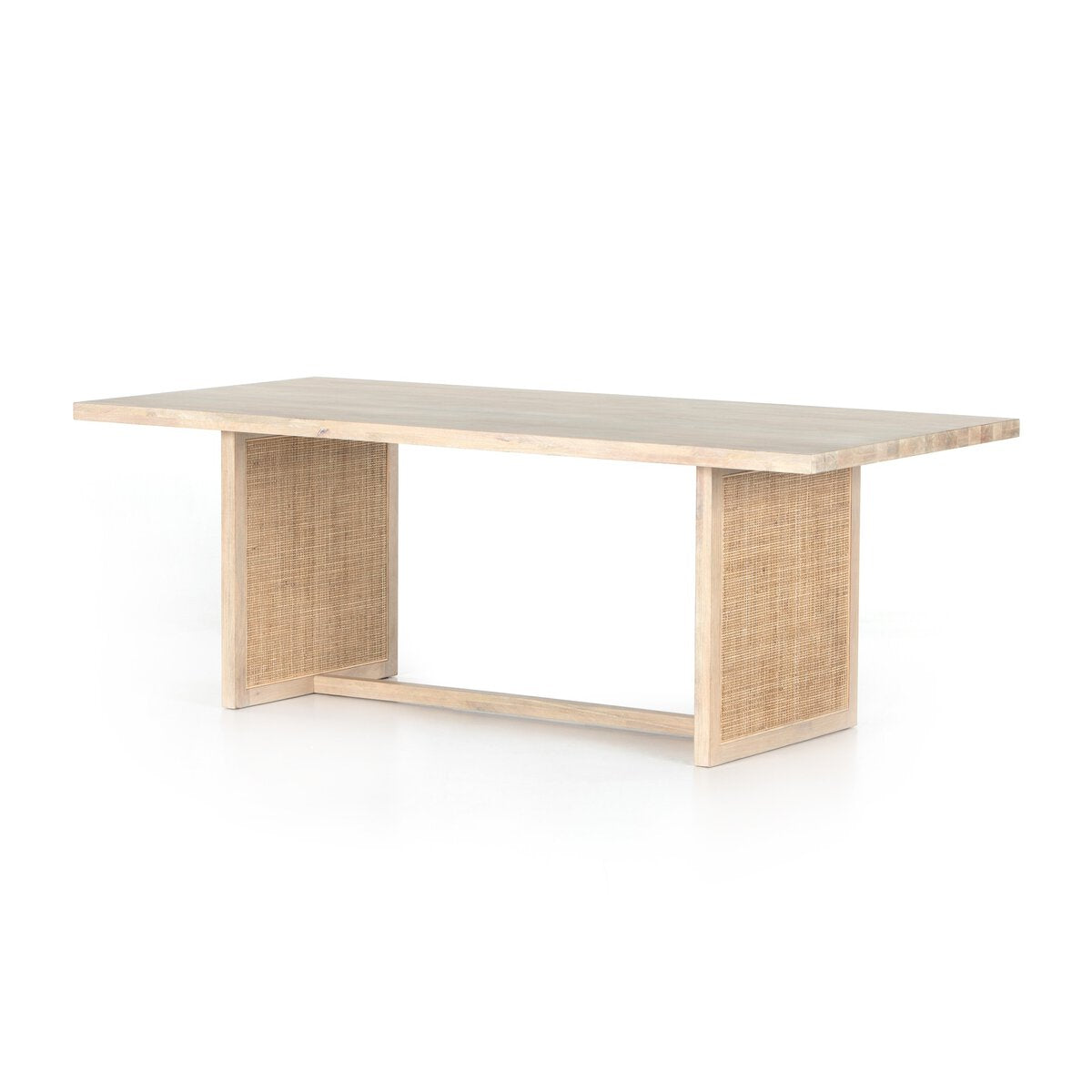 Clarita Dining Table - White Wash Mango