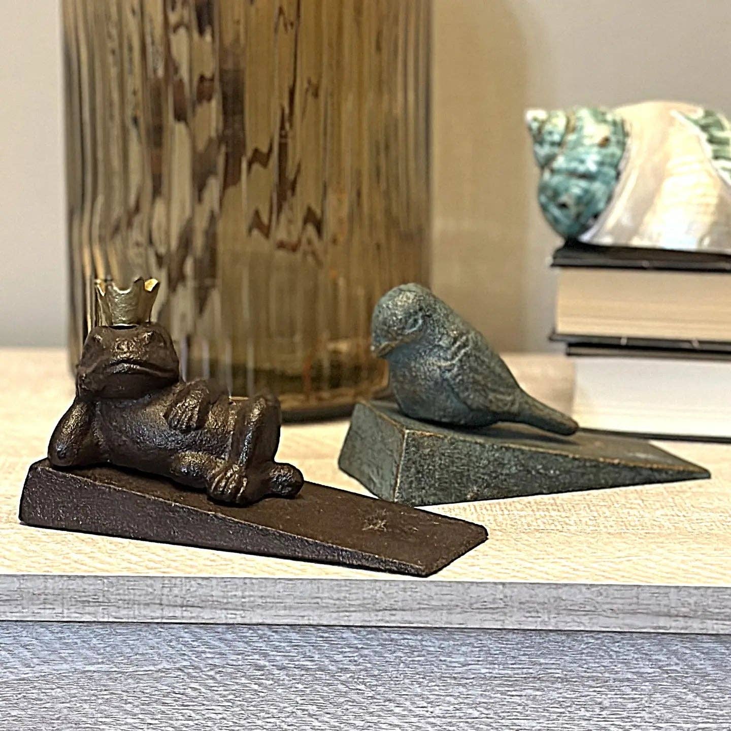 Cast Iron Animal Doorstop