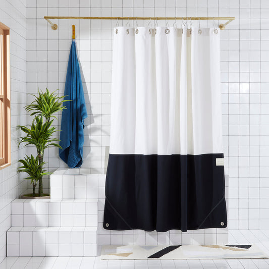 Canvas Orient Shower Curtain