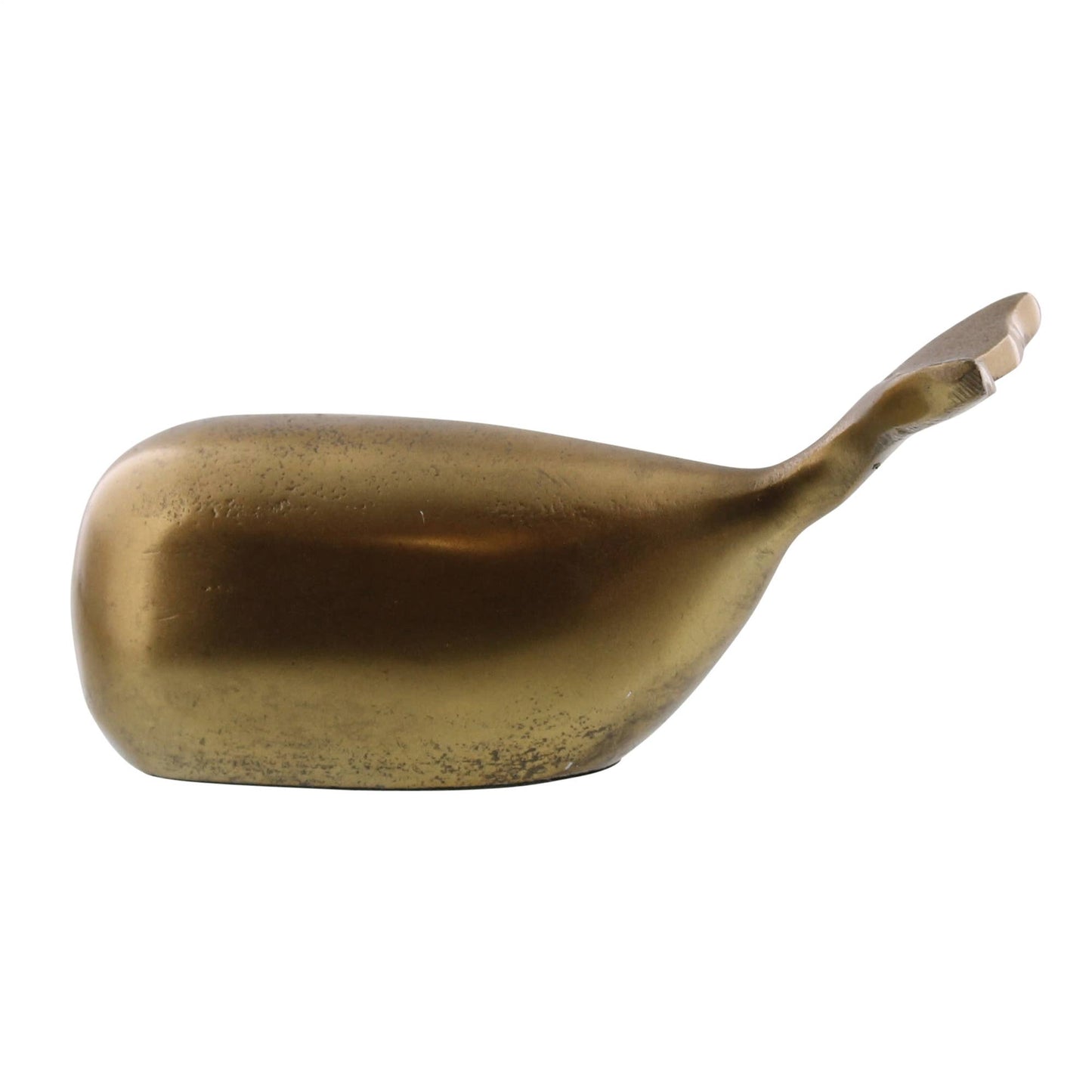 Melville Whale, Brass - Lrg - Brass