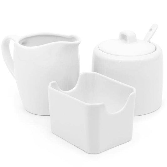 Kook Ceramic Sugar and Creamer Set