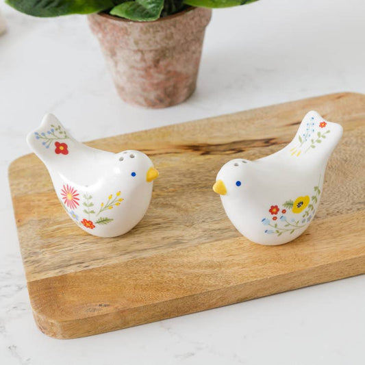 Scattered Petals Salt and Pepper Shakers