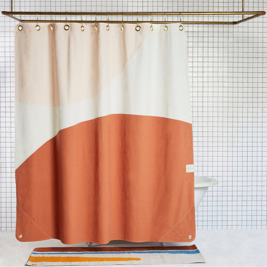 Half Moon Shower Curtain