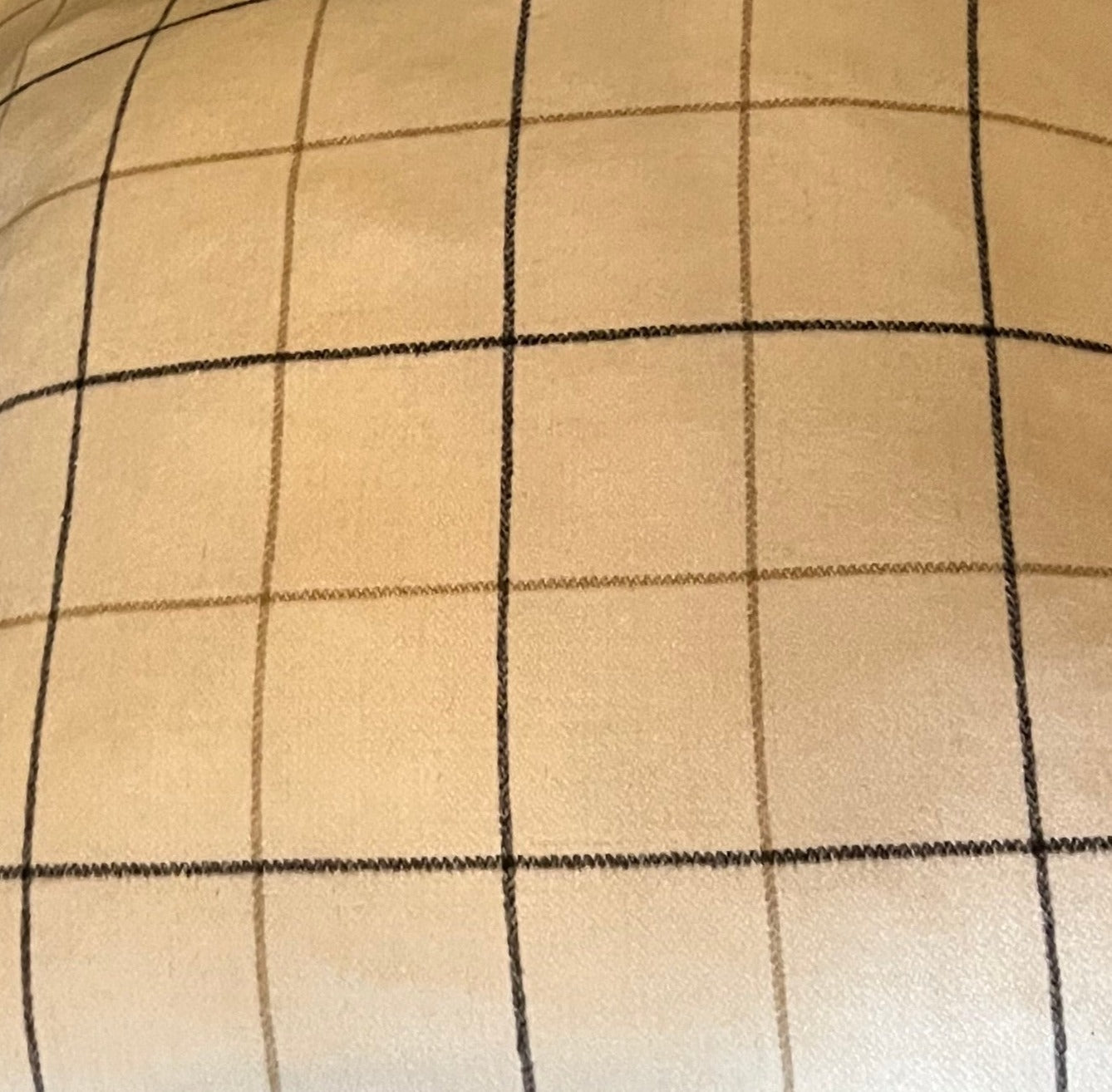 Wool Plaid 18" Custom Pillow