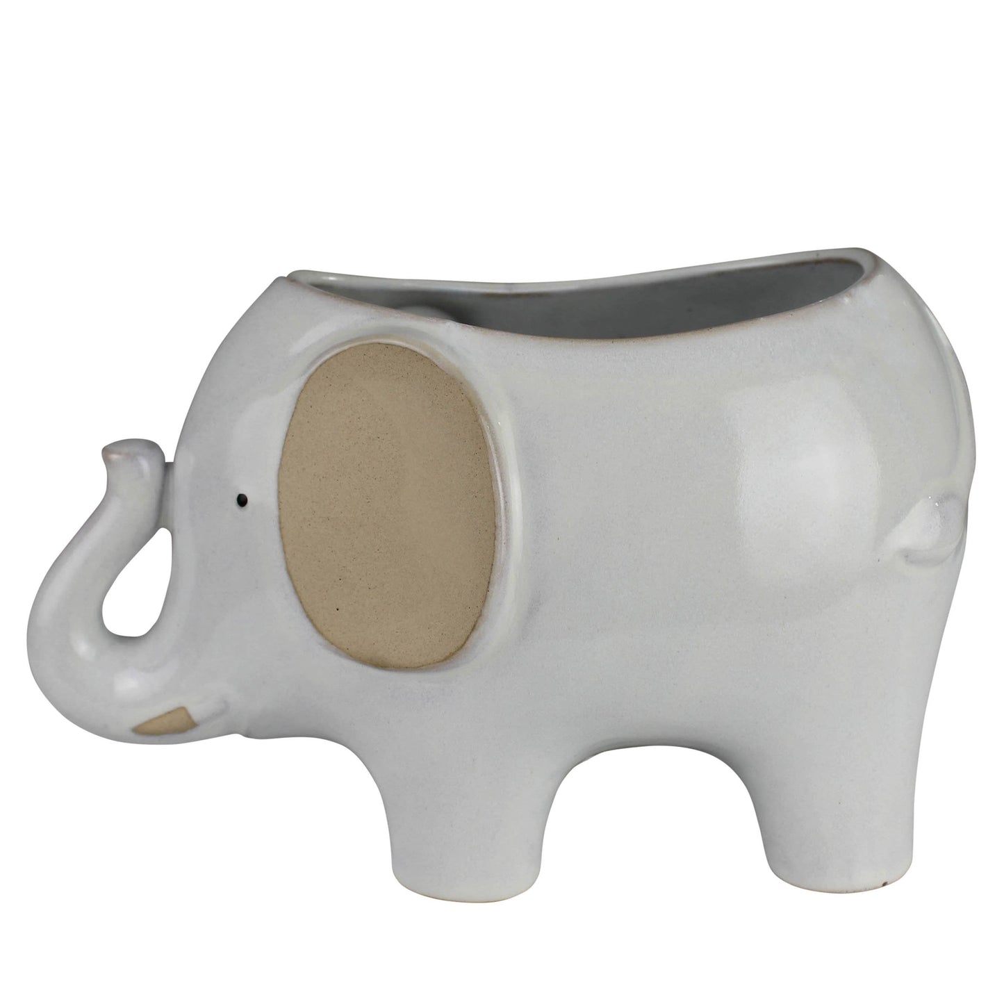 Elephant Vase, Ceramic